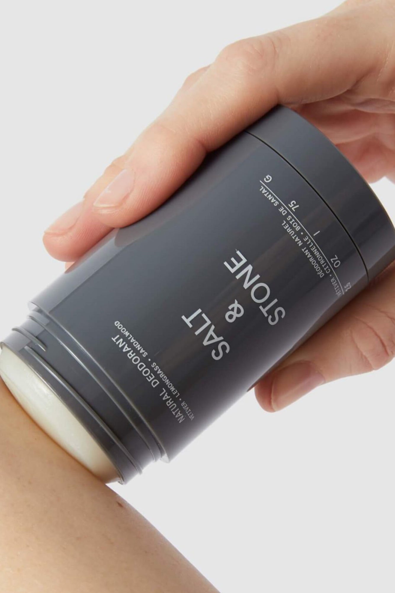 SALT & STONE All Natural Deodorant Vetiver and Sandalwood-Seaa Fashion