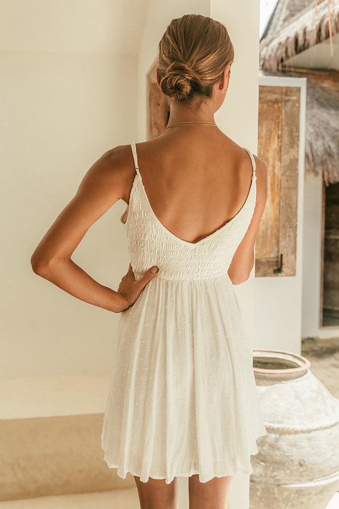 Candlelight Dress White-Seaa Fashion