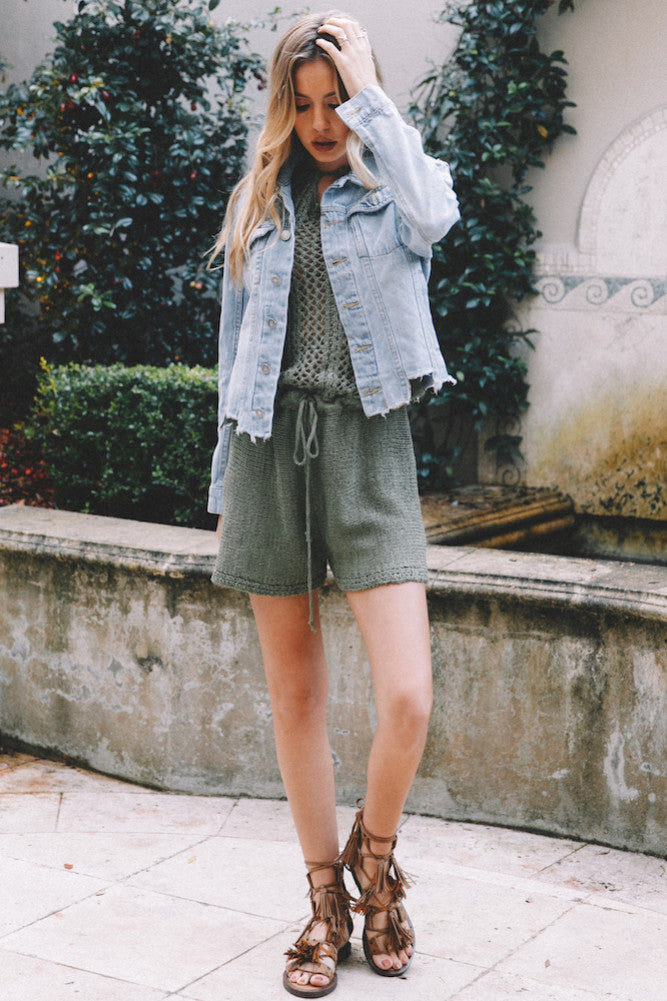 Wild Fox Jacket Denim-Seaa Fashion