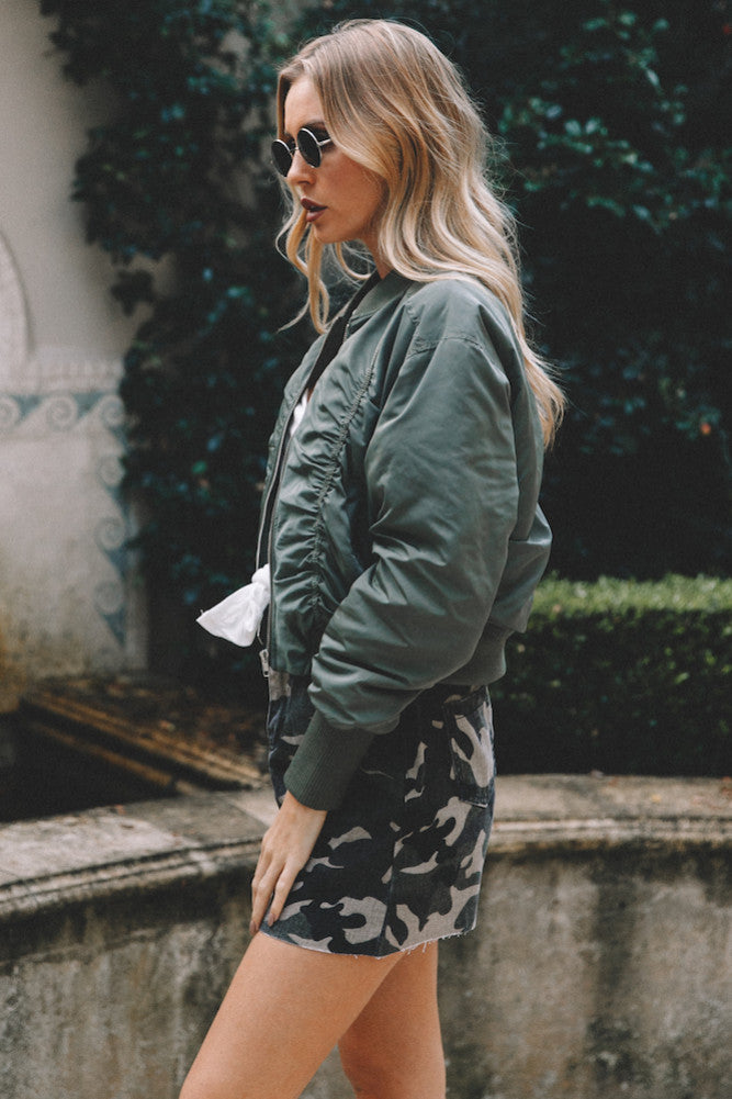 Lightshow Jacket Khaki-Seaa Fashion