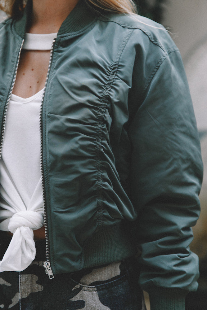 Lightshow Jacket Khaki-Seaa Fashion