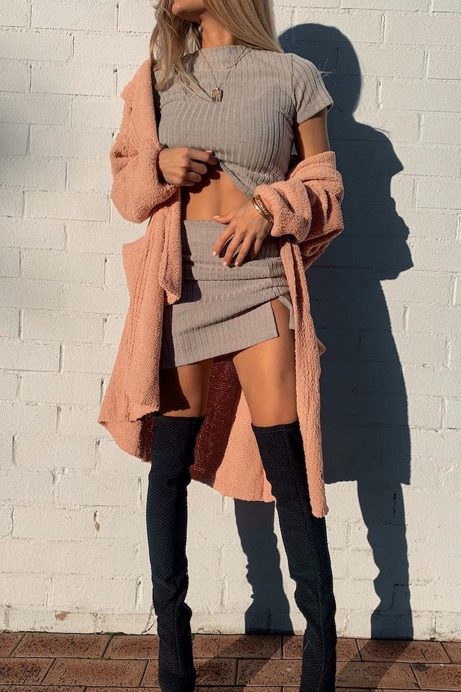 Reflections Knit Grey-Seaa Fashion