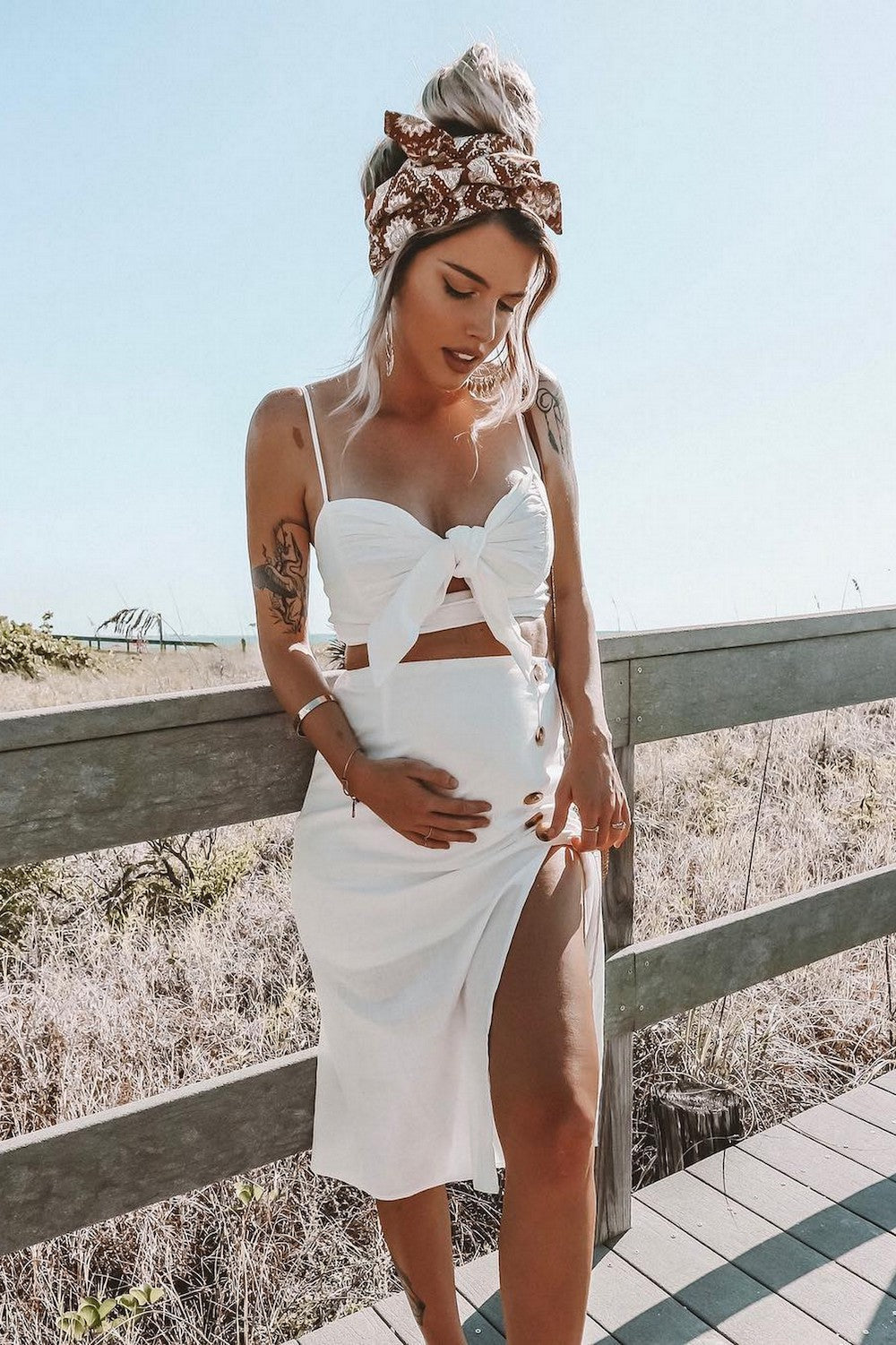 In A Daze Set White-Seaa Fashion