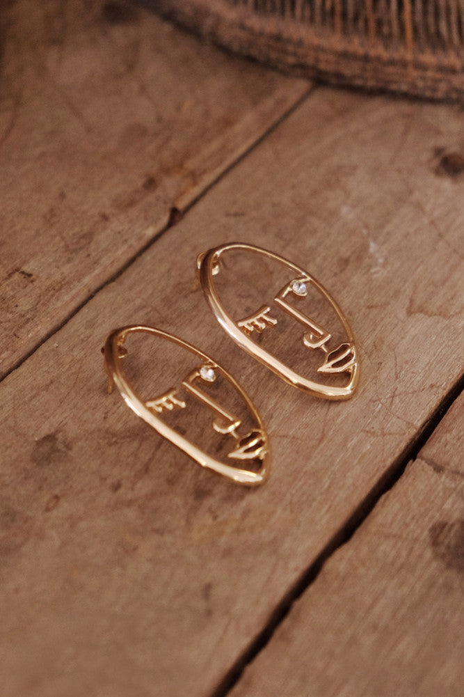 Radiant Child Earrings-Seaa Fashion