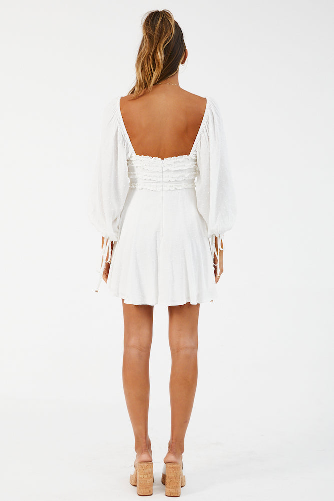 With Love Dress White-Seaa Fashion