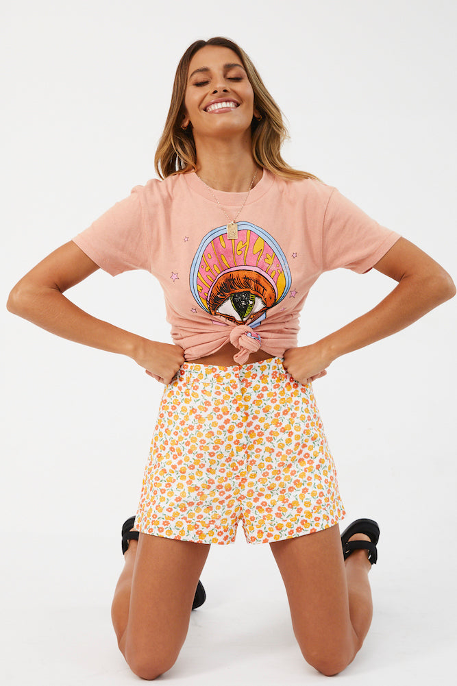 WRANGLER Rainbow Eye Tee-Seaa Fashion