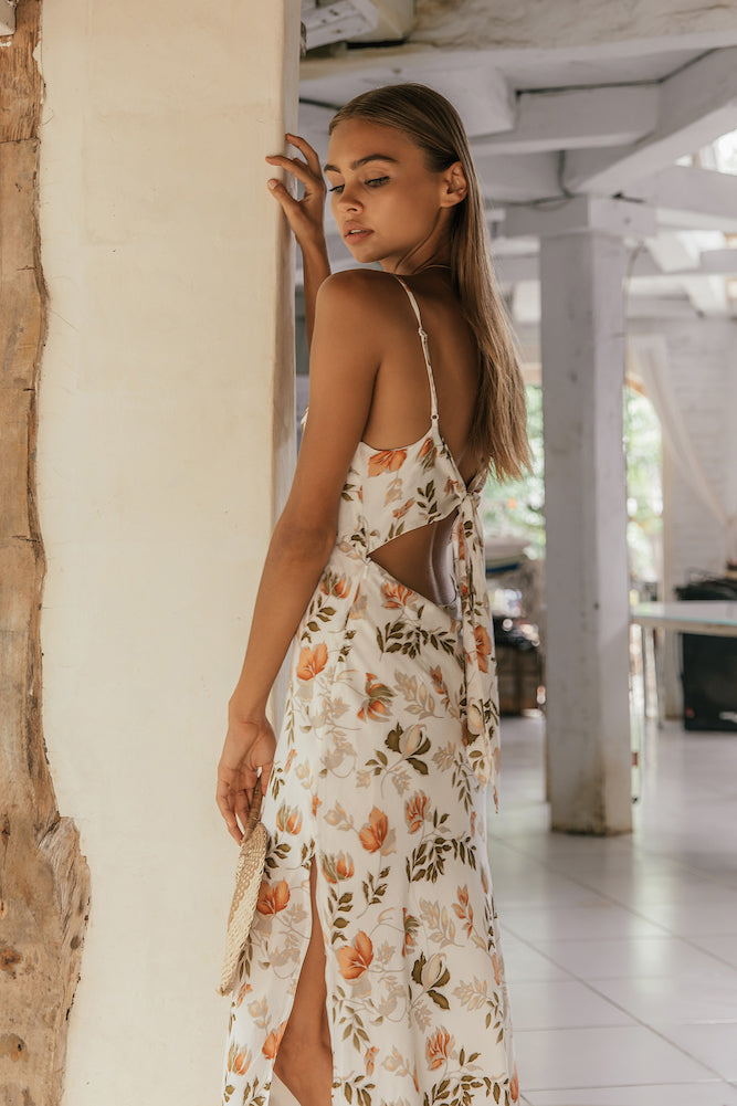 Flora Midi Dress-Seaa Fashion