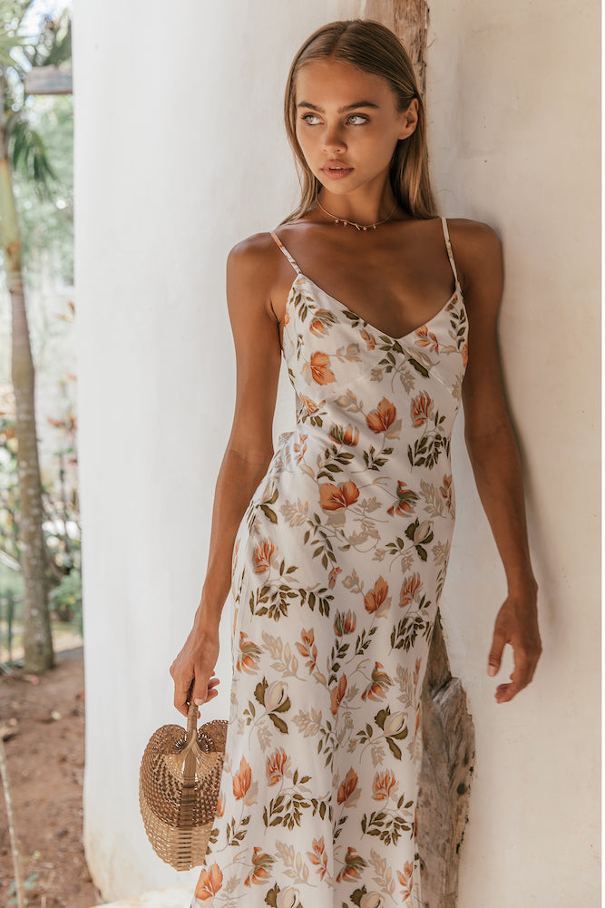 Flora Midi Dress-Seaa Fashion