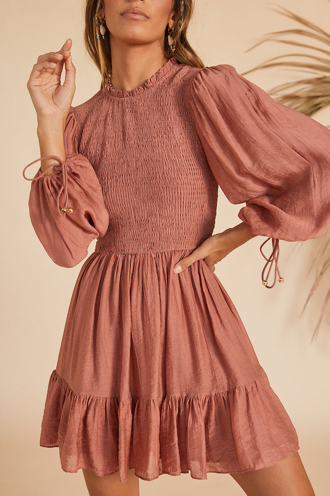 Dreaming For More Dress Rose-Seaa Fashion