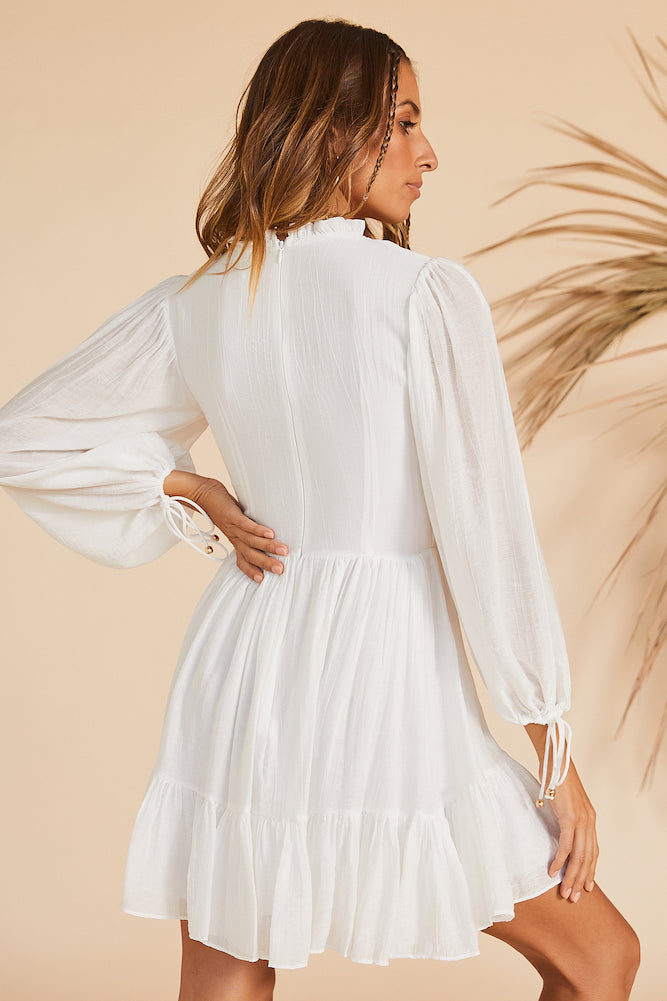 Dreaming For More Dress White-Seaa Fashion