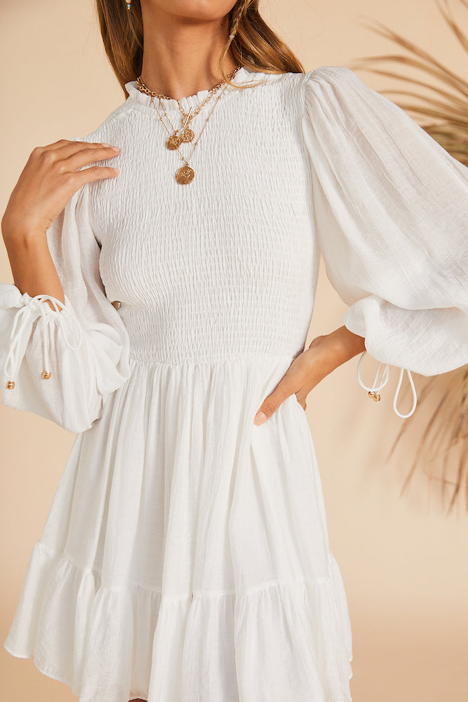 Dreaming For More Dress White-Seaa Fashion