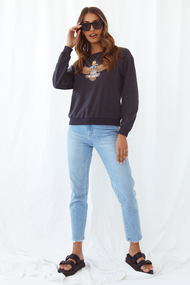 Wild At Heart Sweater Black-Seaa Fashion