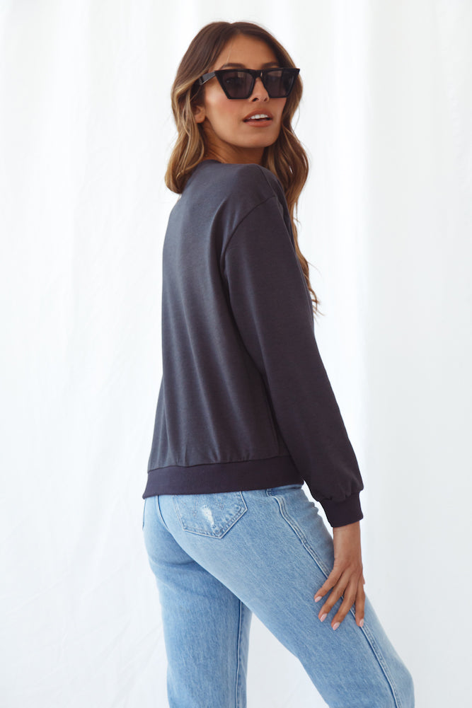 Wild At Heart Sweater Black-Seaa Fashion