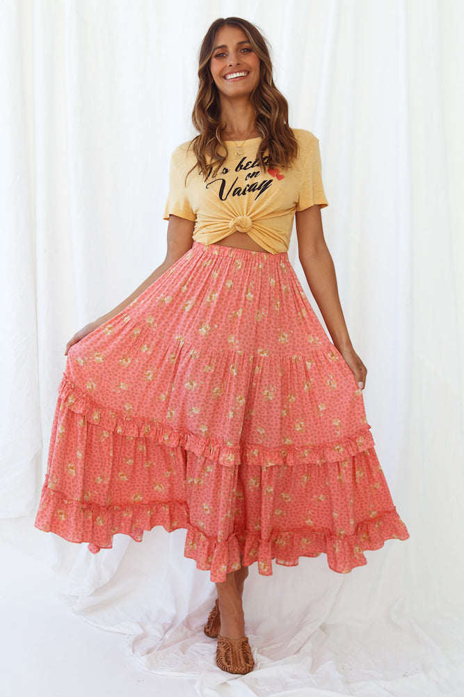 La Vie Boheme Maxi Skirt-Seaa Fashion