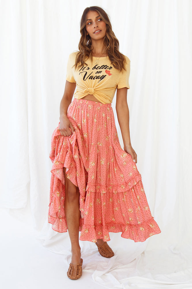 La Vie Boheme Maxi Skirt-Seaa Fashion