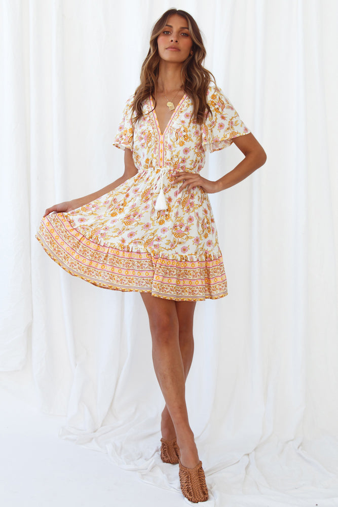 Travel Itinerary Dress-Seaa Fashion