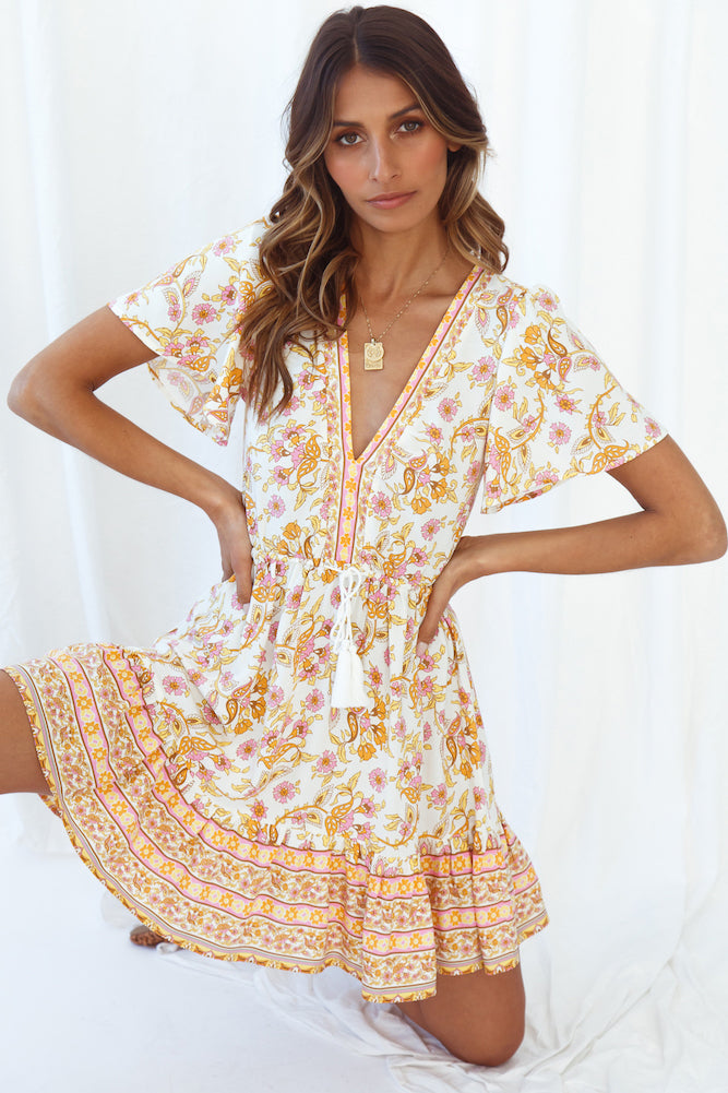 Travel Itinerary Dress-Seaa Fashion