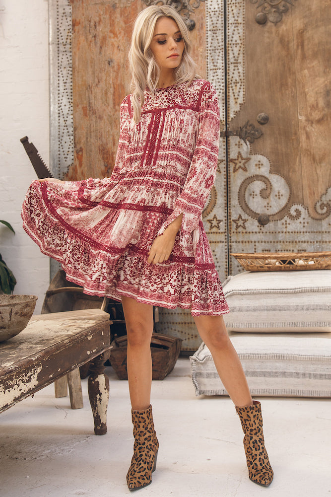 Coco Dress Ruby-Seaa Fashion