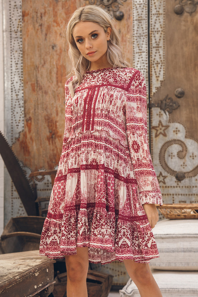 Coco Dress Ruby-Seaa Fashion