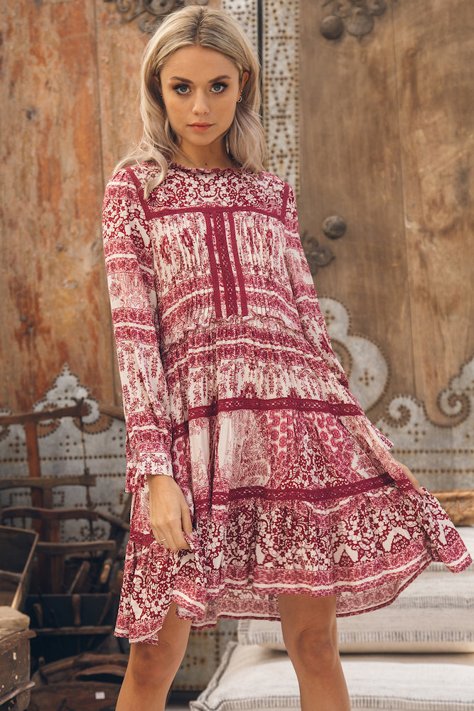 Coco Dress Ruby-Seaa Fashion