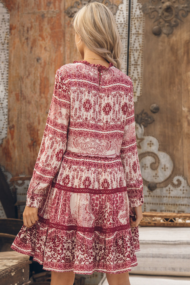 Coco Dress Ruby-Seaa Fashion