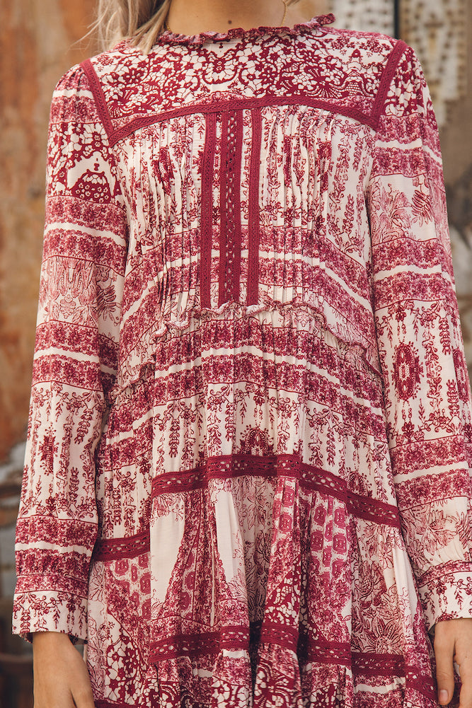 Coco Dress Ruby-Seaa Fashion