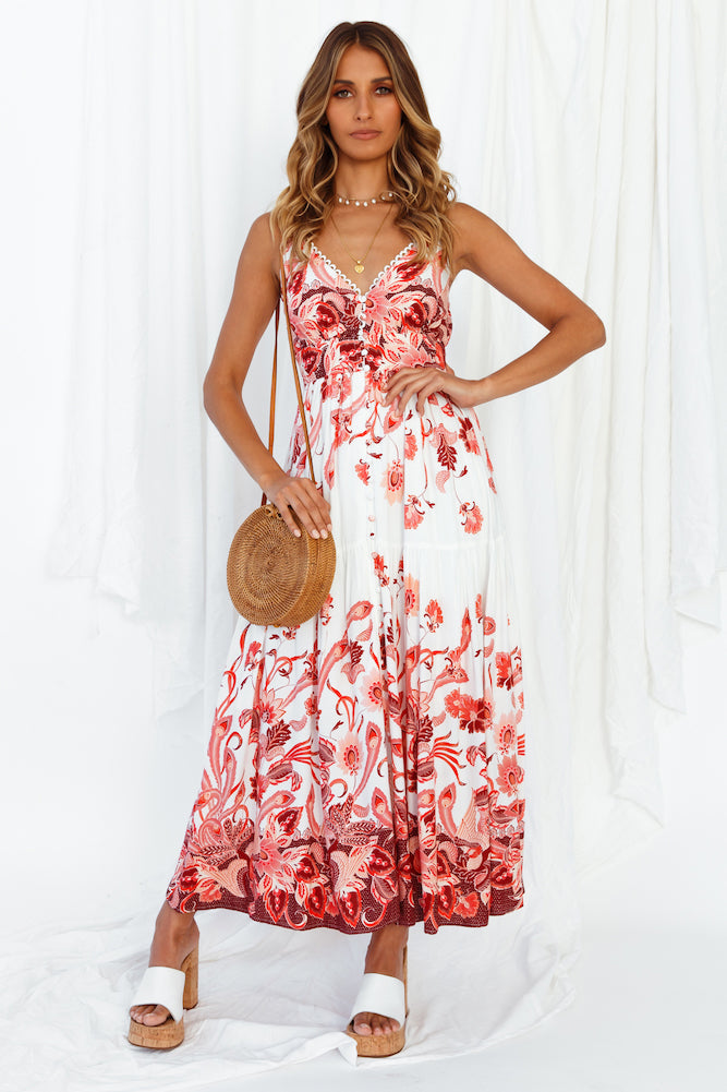 West Coast Represent Maxi Dress-Seaa Fashion