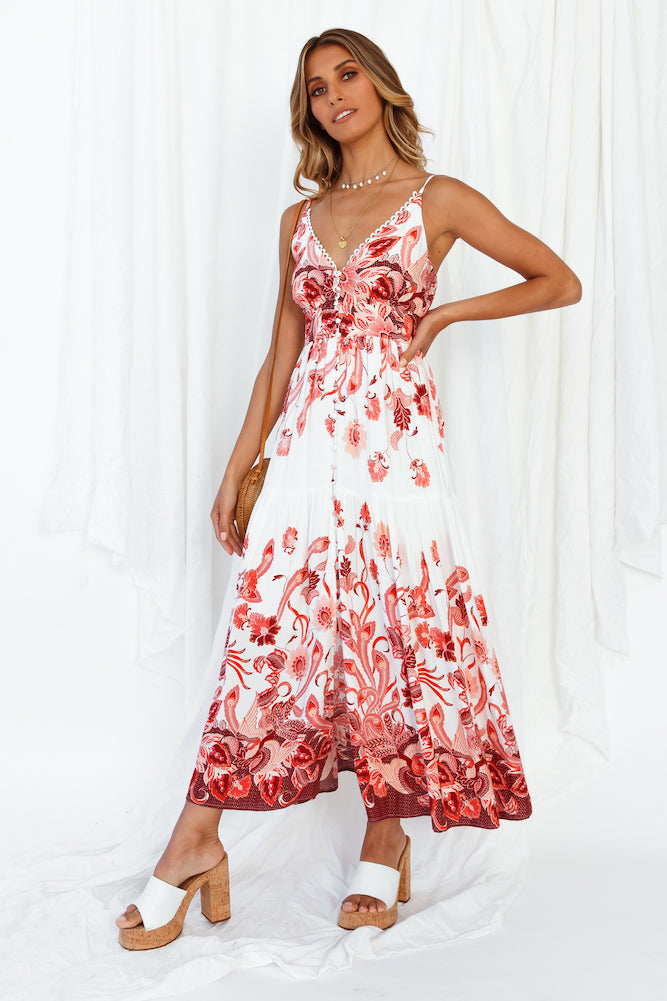 West Coast Represent Maxi Dress-Seaa Fashion