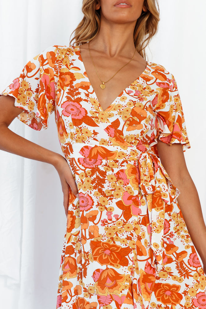 Weekend Sunrise Midi Dress-Seaa Fashion