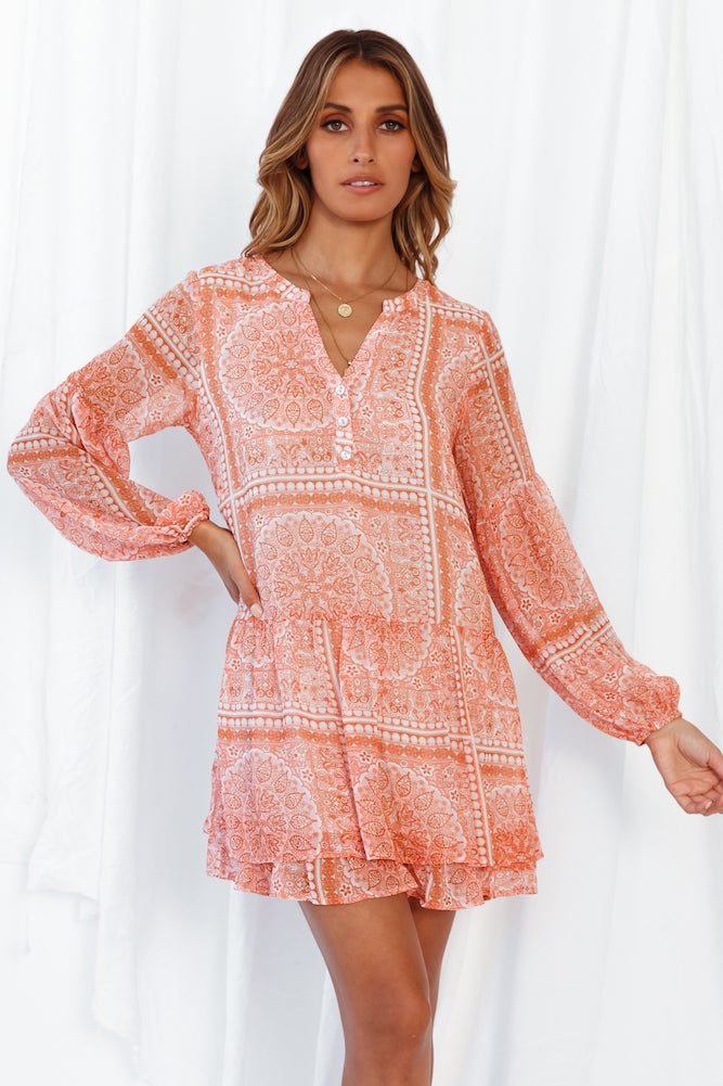 Smile From Ear To Ear Dress Pink-Seaa Fashion