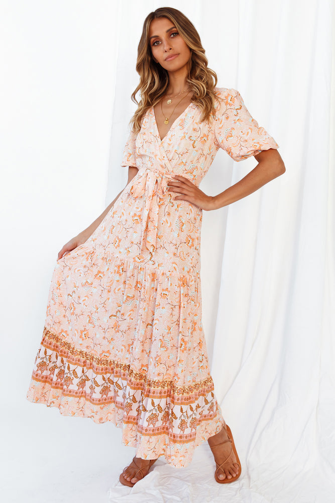 Villingili Island Bliss Midi Dress-Seaa Fashion