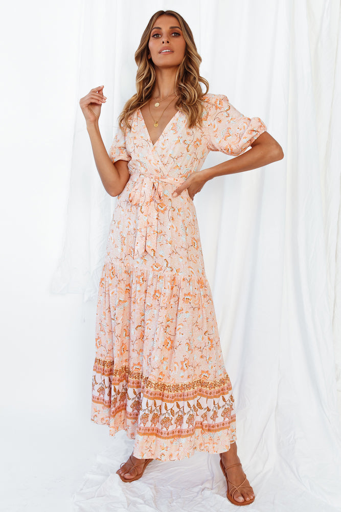 Villingili Island Bliss Midi Dress-Seaa Fashion