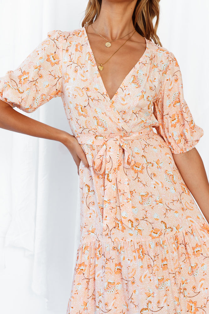 Villingili Island Bliss Midi Dress-Seaa Fashion