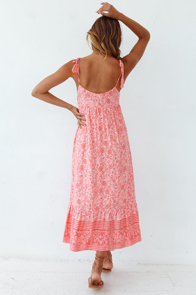 Sweet Valentine Midi Dress-Seaa Fashion