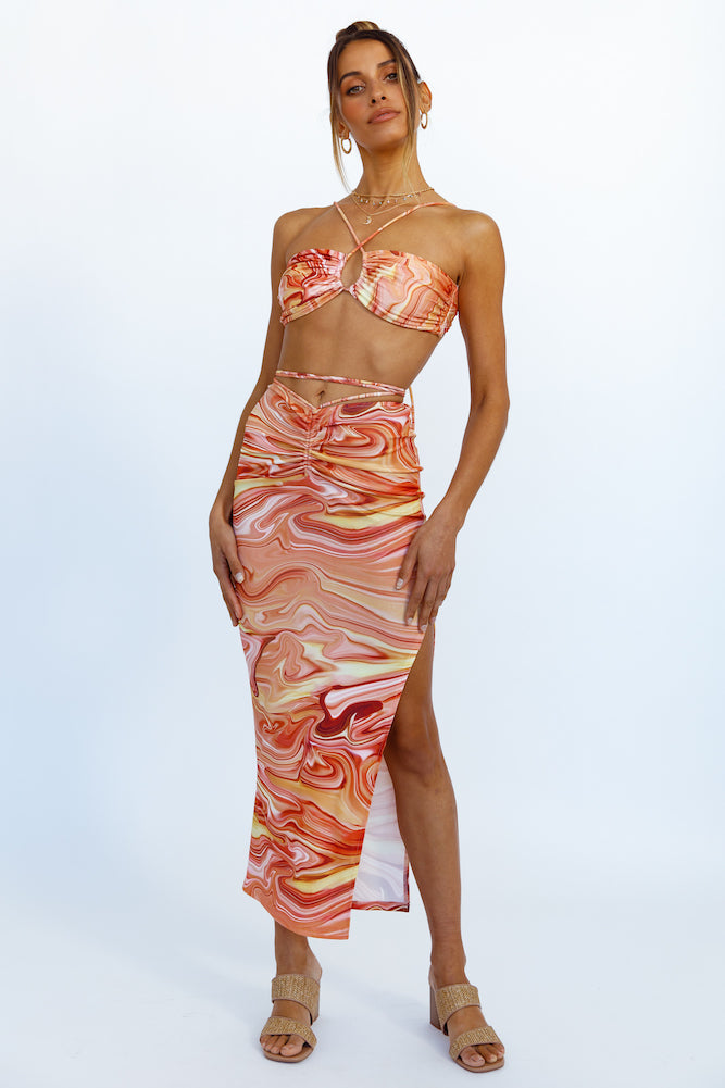 Free Of Mind Maxi Skirt-Seaa Fashion