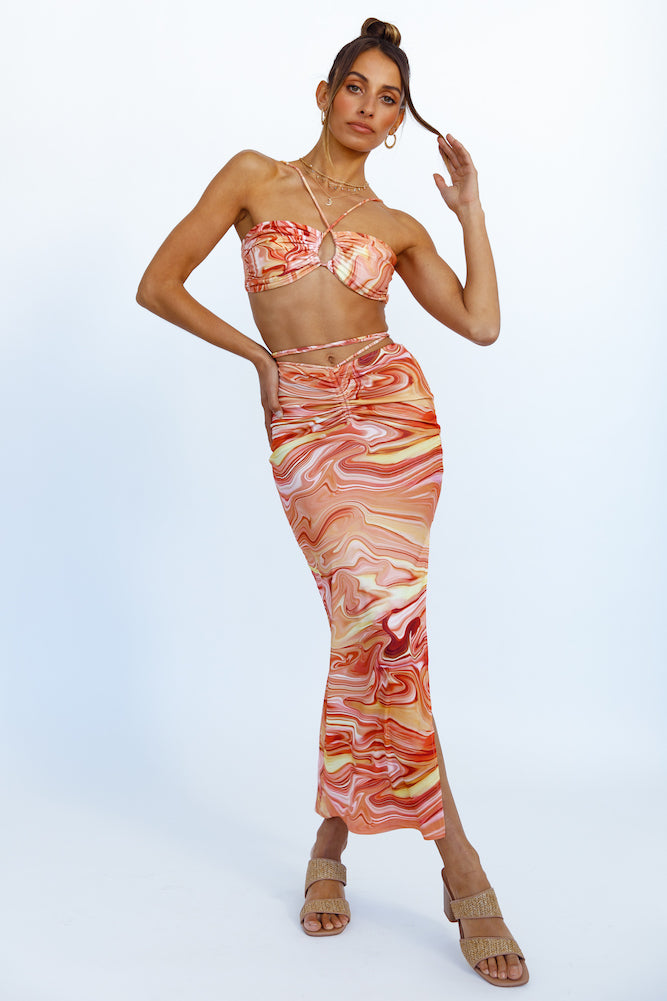 Free Of Mind Maxi Skirt-Seaa Fashion