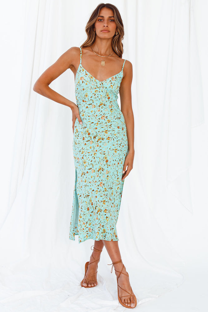 Forever Yours Midi Dress Mint-Seaa Fashion