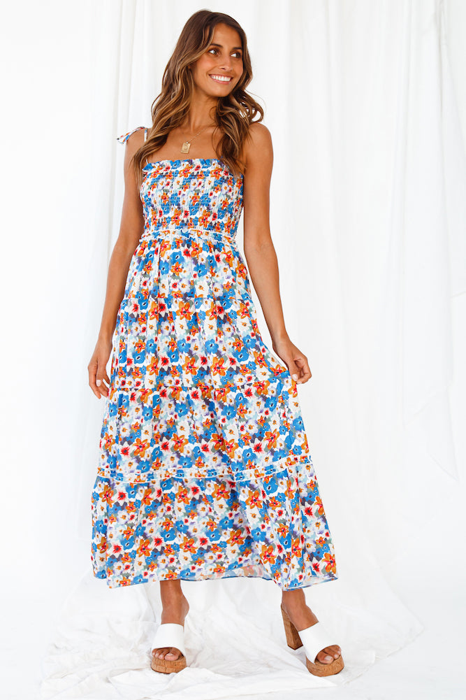 Believe In Folklore Maxi Dress-Seaa Fashion