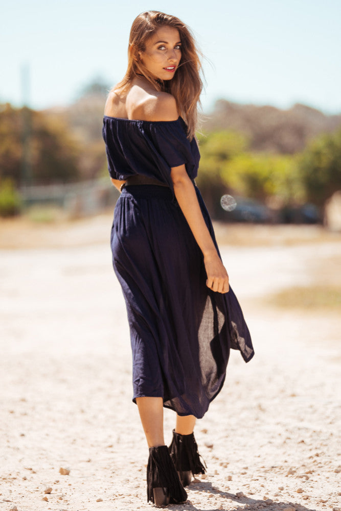 Muse Maxi Dress Navy-Seaa Fashion
