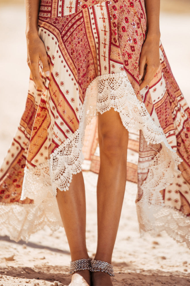 World Explorer Maxi Skirt-Seaa Fashion