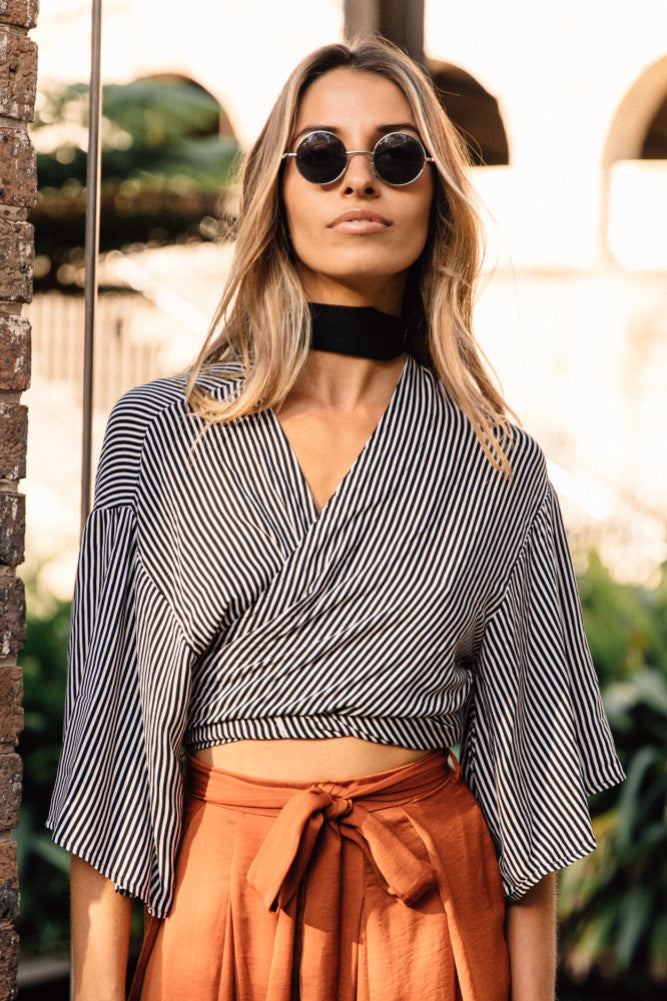 Girls On Tour Crop Top Black-Seaa Fashion