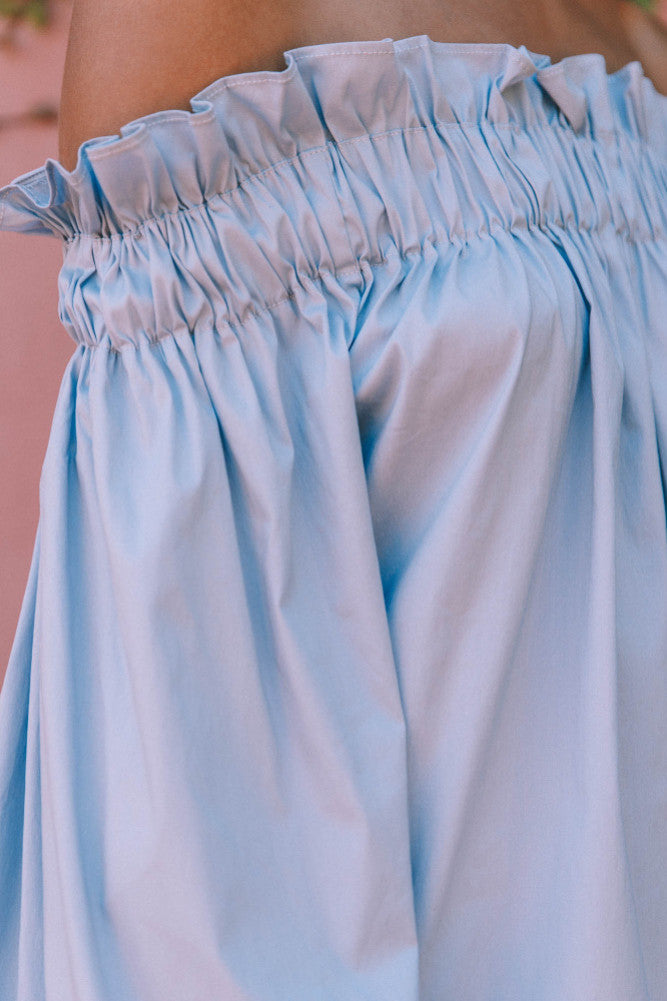 Falling Skies Dress Ice Blue-Seaa Fashion