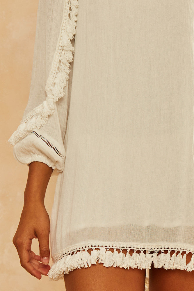 Zaragoza Dress White-Seaa Fashion