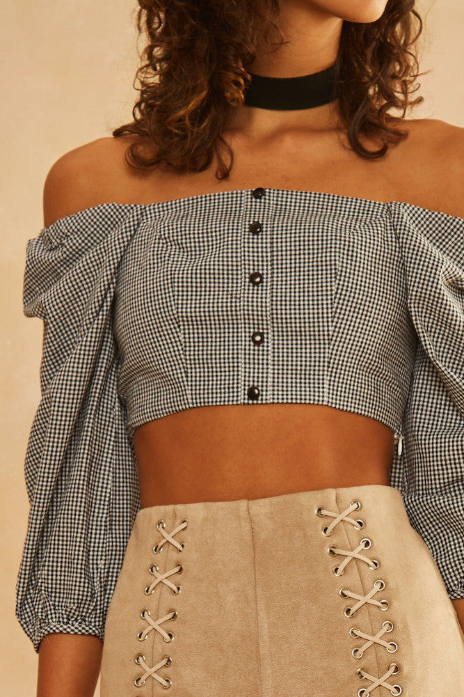 Orchid Crop Top-Seaa Fashion
