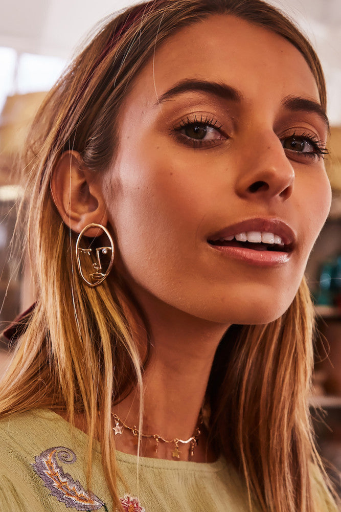 Radiant Child Earrings-Seaa Fashion