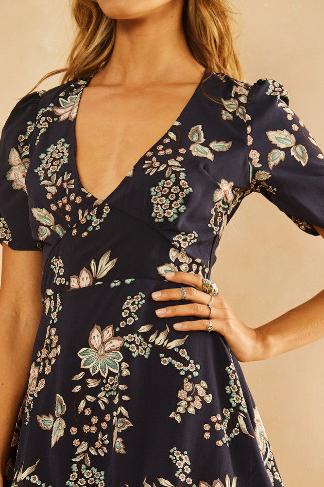 Zuma Dress Navy-Seaa Fashion