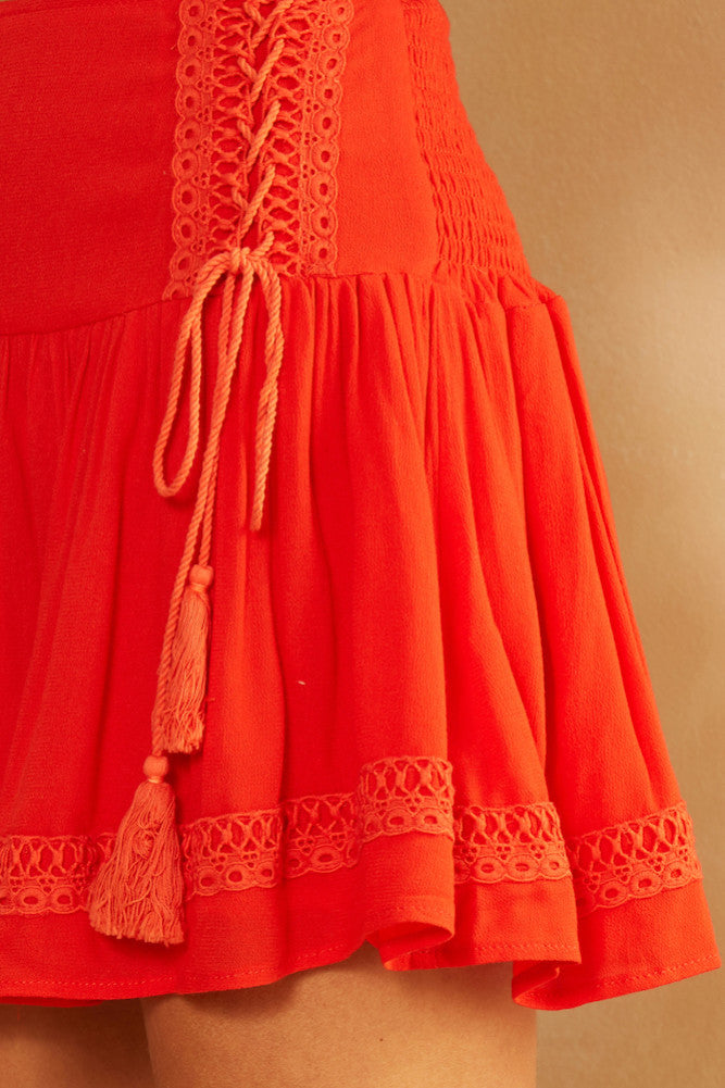 Vera Skirt Tangerine-Seaa Fashion