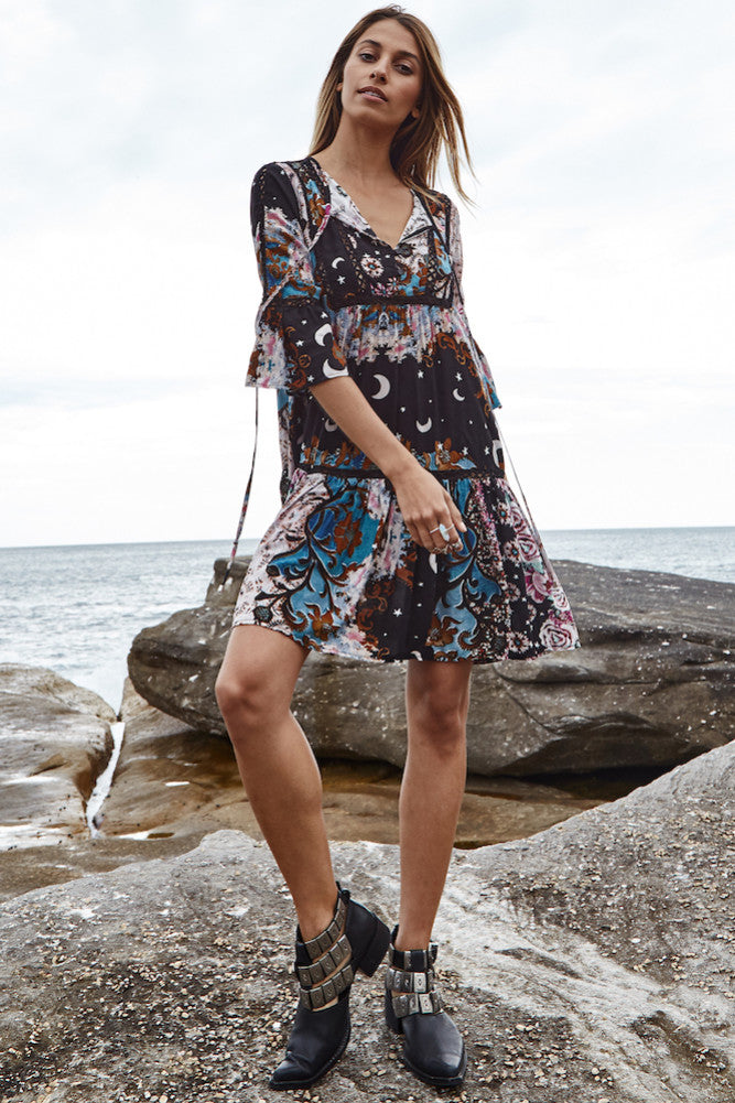 Afterglow Dress Black-Seaa Fashion