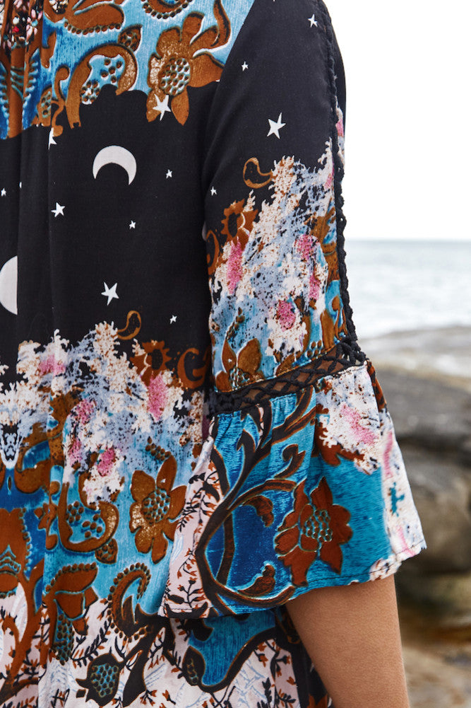 Afterglow Dress Black-Seaa Fashion