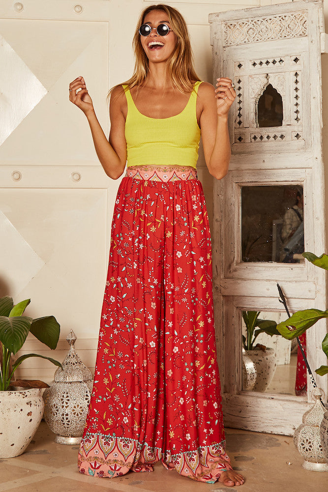 Xavier Crop Top Yellow-Seaa Fashion